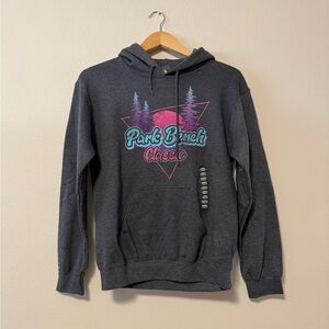 Gildan Charcoal Hoodie with Graphic Design